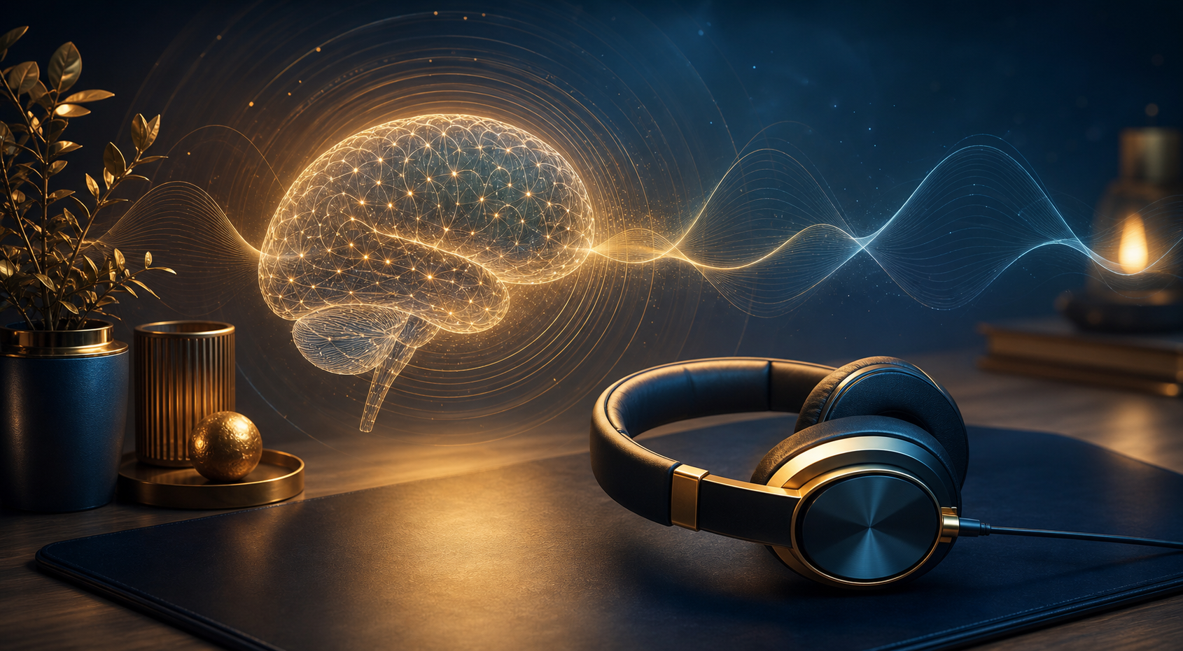 Product-themed illustration for The Billionaire Brain Wave